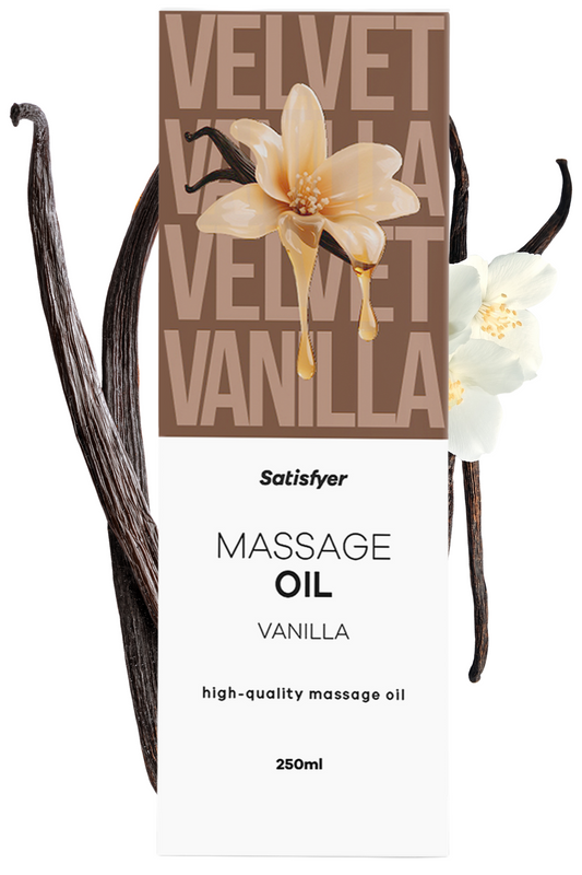 Satisfyer Huile de massage - Vanille