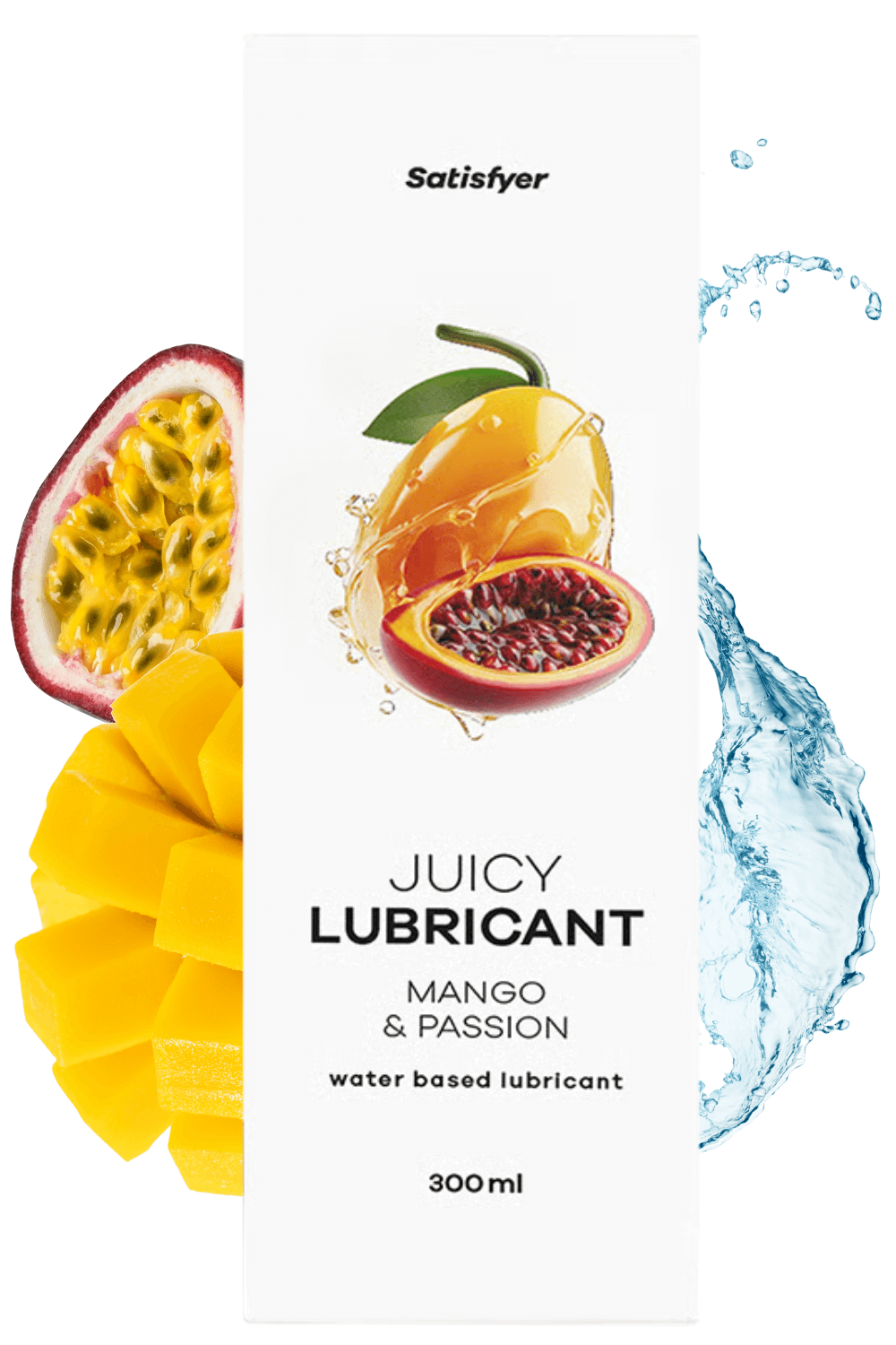 Lubrifiant à base d'eau - Mangue & Passion