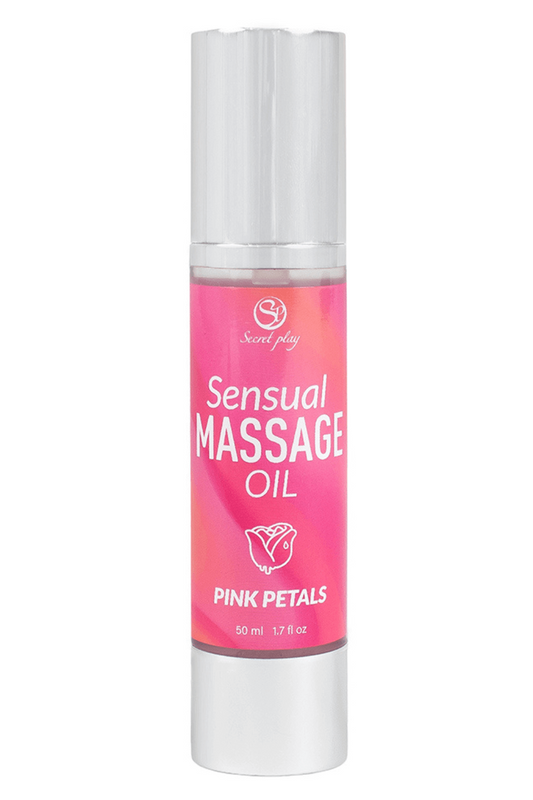 Huile de massage sensuelle - Pétales de Roses