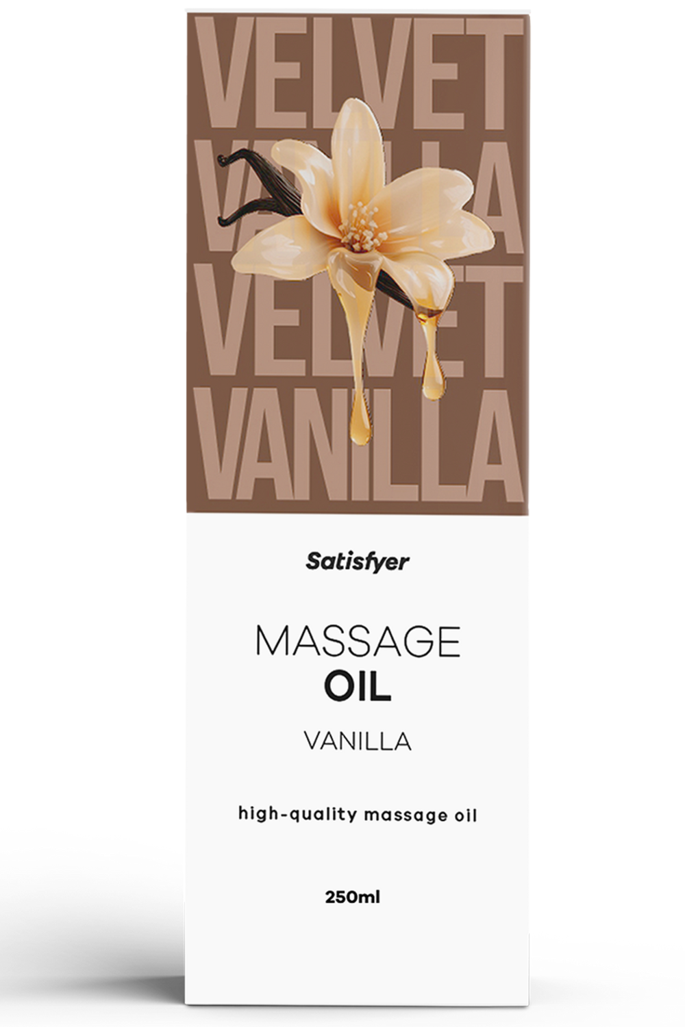 Satisfyer Huile de massage - Vanille