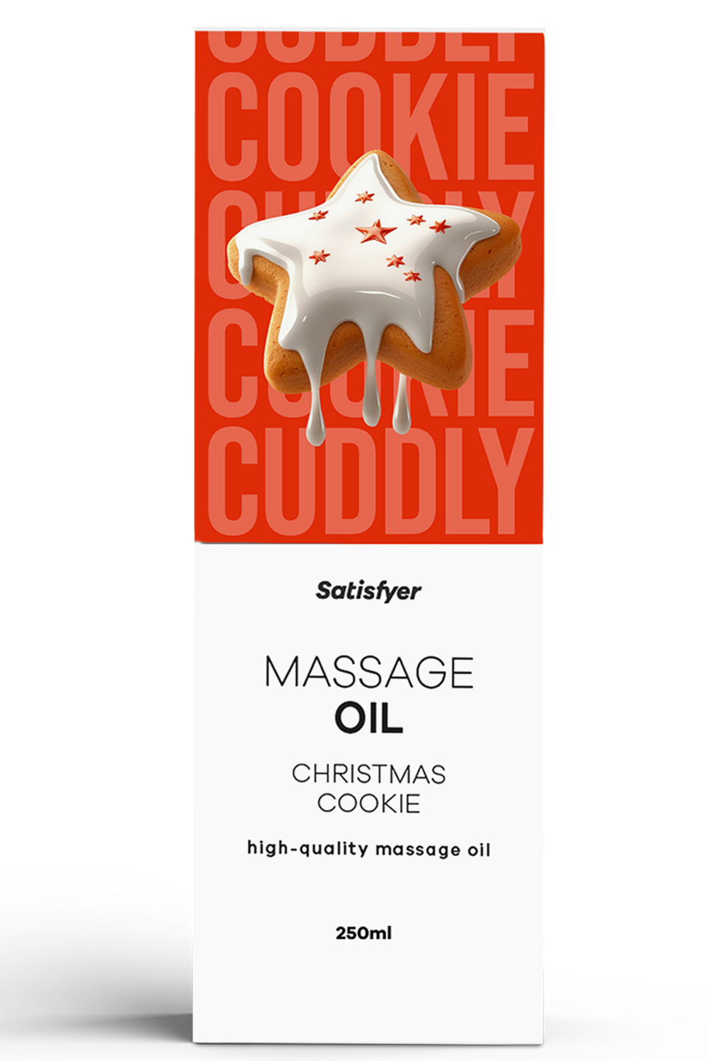 Satisfyer Huile de massage - Cookie de Noël