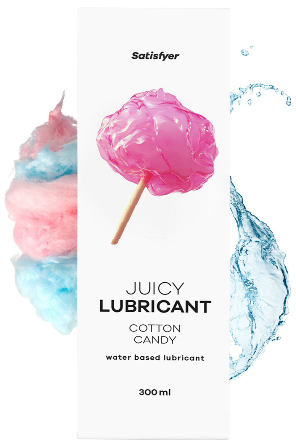 Lubrifiant à base d'eau - Barbe à Papa