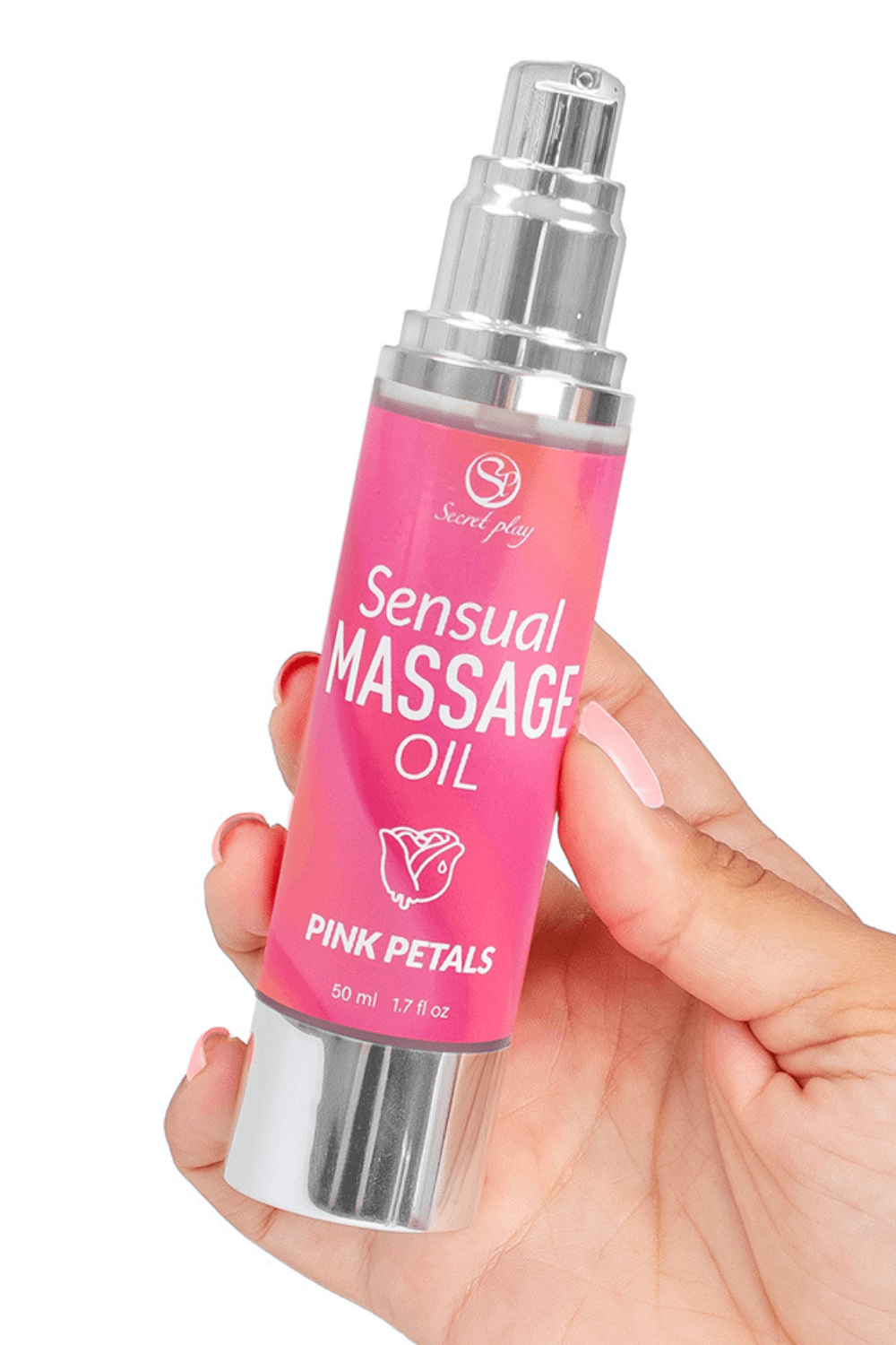 Huile de massage sensuelle - Pétales de Roses