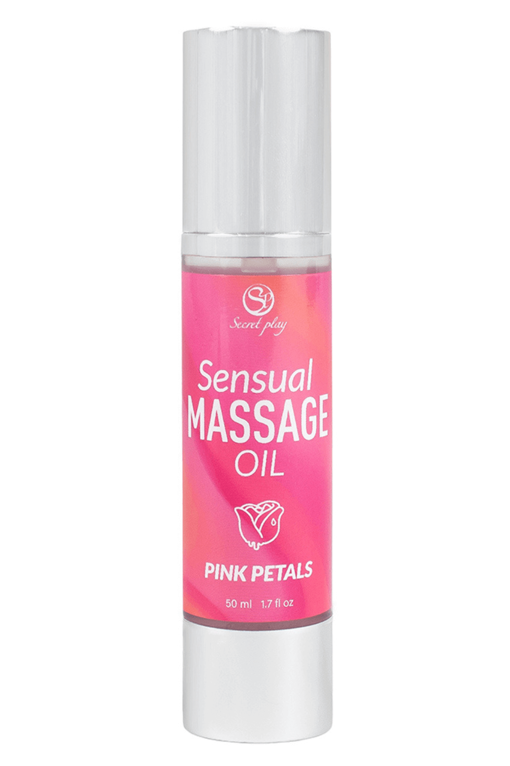 Huile de massage sensuelle - Pétales de Roses