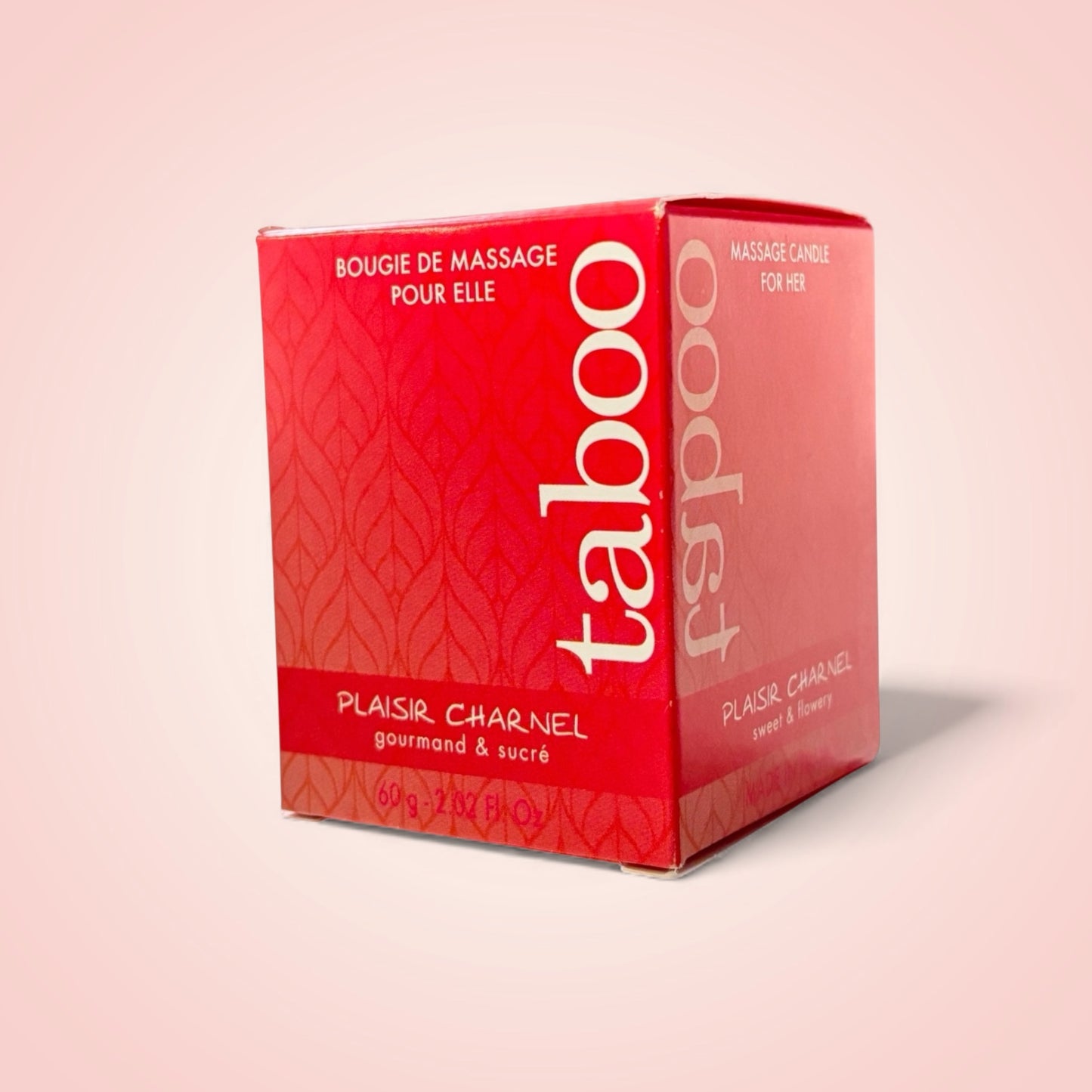 Bougie de massage Taboo Plaisir Charnel - Pour Elle