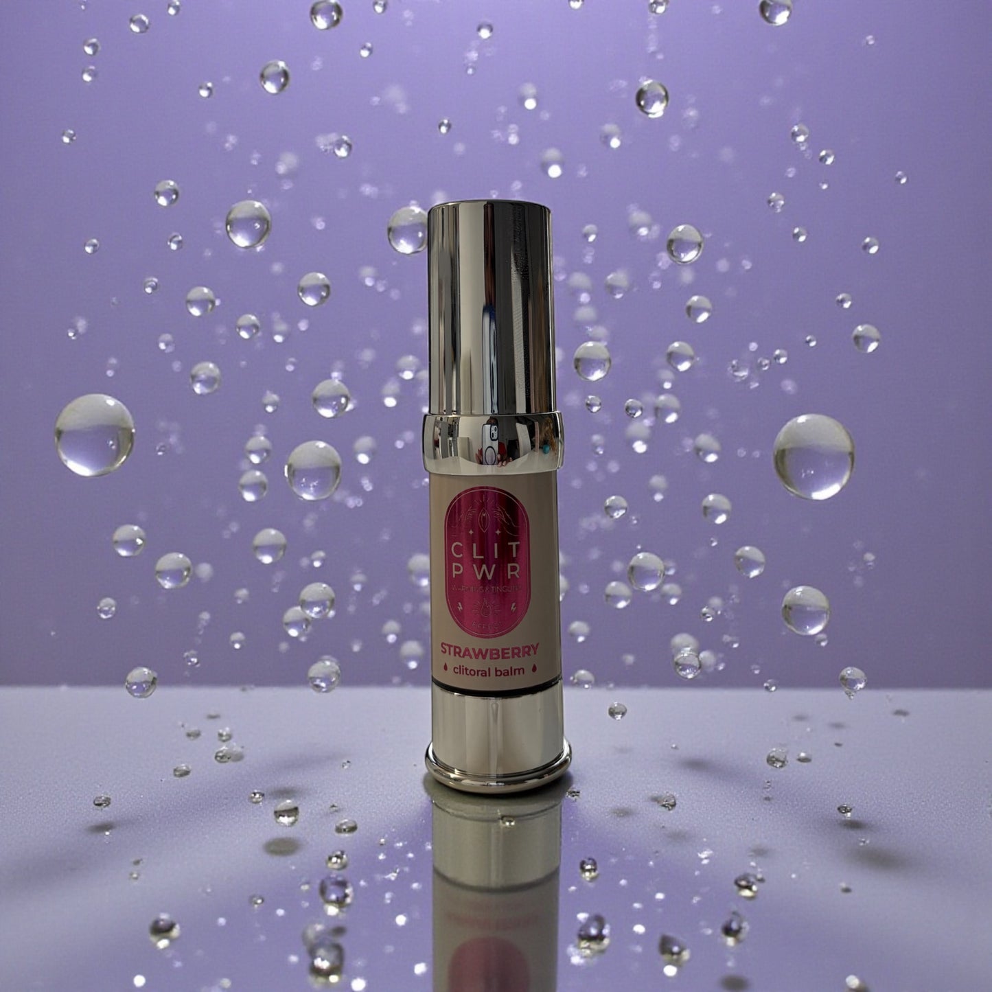 Baume stimulant chauffant à la Fraise - Pour Elle