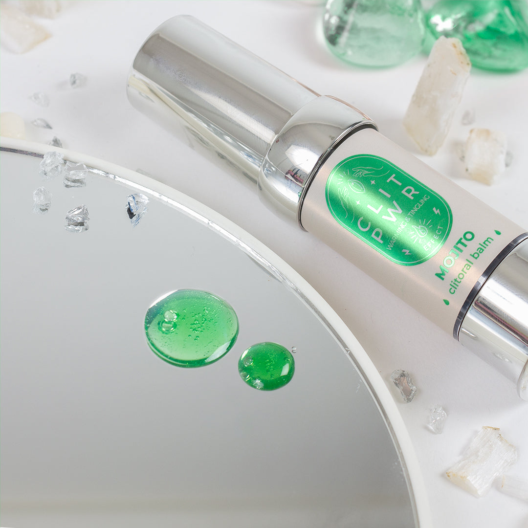 Baume stimulant chauffant pour clitoris au Mojito - Pour Elle