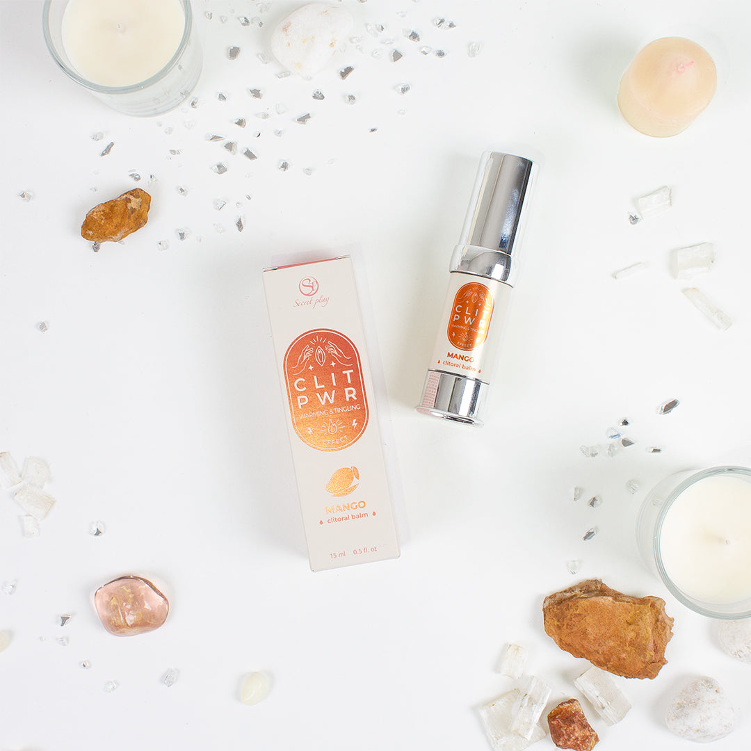 Baume stimulant chauffant pour clitoris à la Mangue - Pour Elle