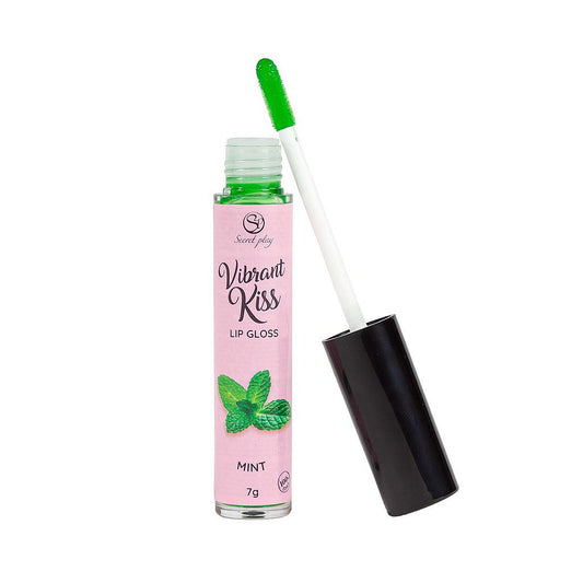 Gloss vibrant Menthe - 100% comestible