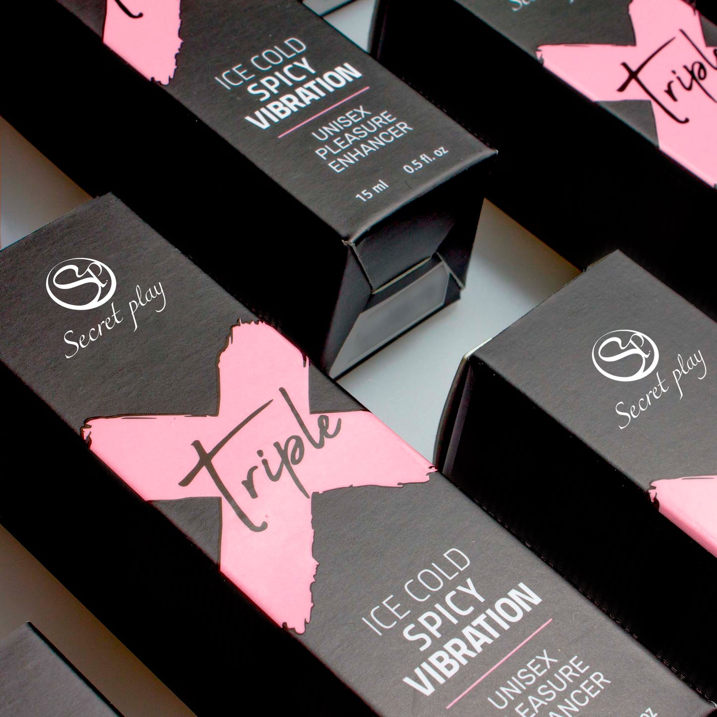 Gel intensifiant de plaisir froid vibrant