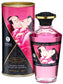 Shunga Huile de massage chauffante - Emotion de Framboise